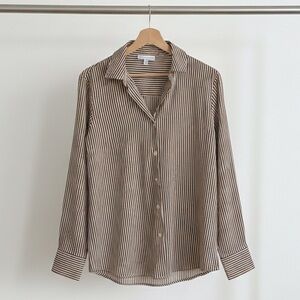 Striped Button Down Shirt